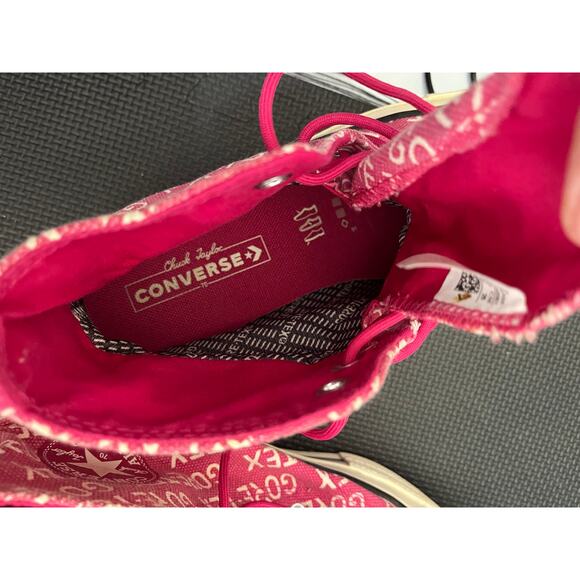 Converse Chuck 70 Gore-Tex Print Pink Unisex 162352C Sneakers Womens 9.5 - Picture 7 of 8